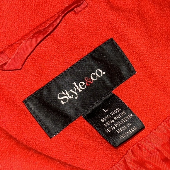 Style & co size L coat - Picture 3 of 16